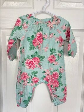 3-6 month mud pie romper bubble